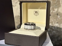 5x ring, tag heuer, wit/staal - afbeelding 2 van  5