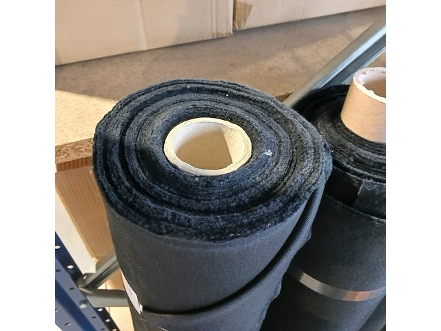 5x rol origineel tentdoek, zwart - afbeelding 3 van  8