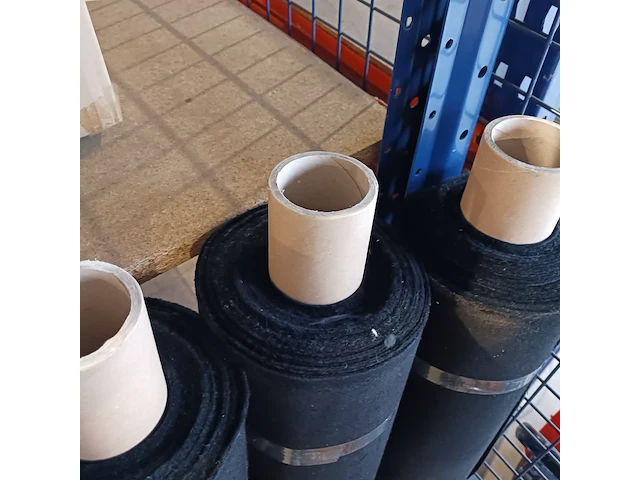 5x rol origineel tentdoek, zwart - afbeelding 6 van  8