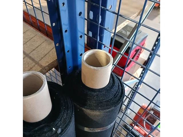 5x rol origineel tentdoek, zwart - afbeelding 7 van  8