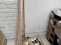 5x schrobbezem met steel - afbeelding 1 van  3