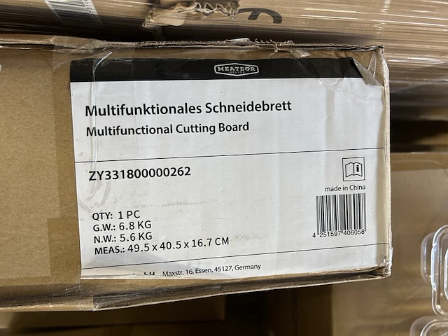 5x snijplank massief bamboe met 7 voorraaddozen levivo - afbeelding 6 van  8