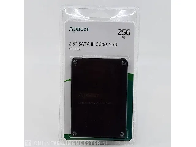 5x solid state drive apacer, a350x 2.5" sataii 6gb/s 256gb - afbeelding 1 van  5