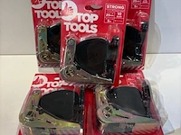 5x spanband 5 meter, top tools - afbeelding 1 van  1