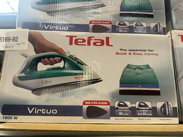 5x (stoom)strijkijzer tefal - afbeelding 3 van  5