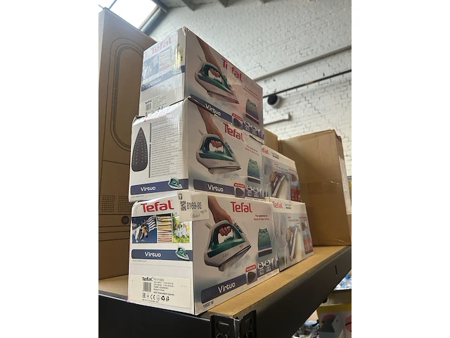 5x (stoom)strijkijzer tefal - afbeelding 4 van  5