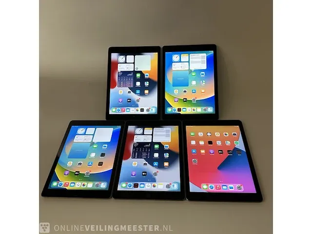 5x tablet apple, ipad 2018 32gb space gray, zilver - afbeelding 1 van  2