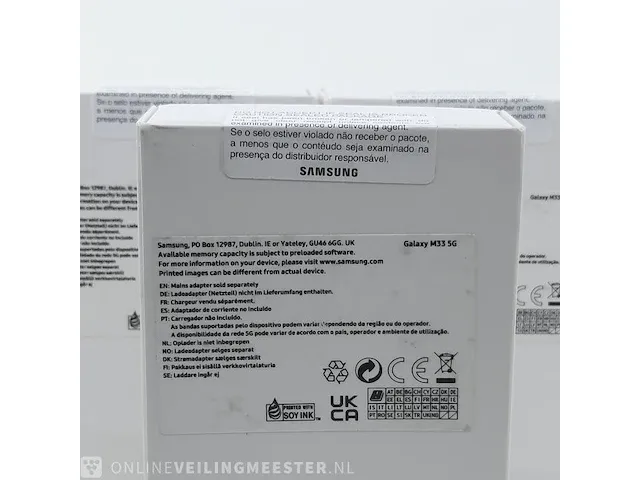 5x telefoon samsung, galaxy m33 5g sm-m336b 128gb - afbeelding 2 van  15