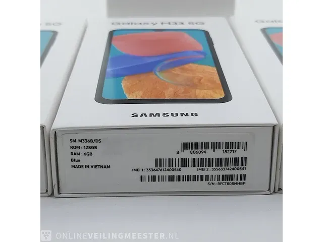 5x telefoon samsung, galaxy m33 5g sm-m336b 128gb - afbeelding 4 van  15