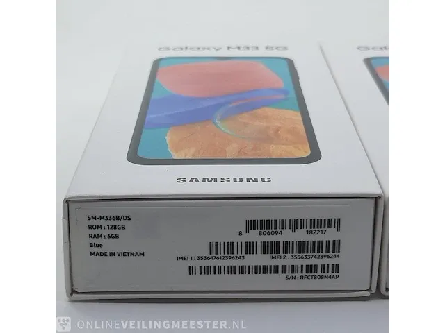 5x telefoon samsung, galaxy m33 5g sm-m336b 128gb - afbeelding 6 van  15