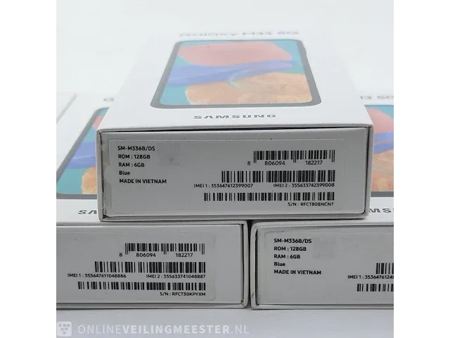 5x telefoon samsung, galaxy m33 5g sm-m336b 128gb - afbeelding 7 van  15