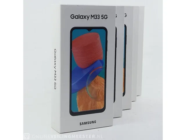 5x telefoon samsung, galaxy m33 5g sm-m336b 128gb - afbeelding 9 van  15