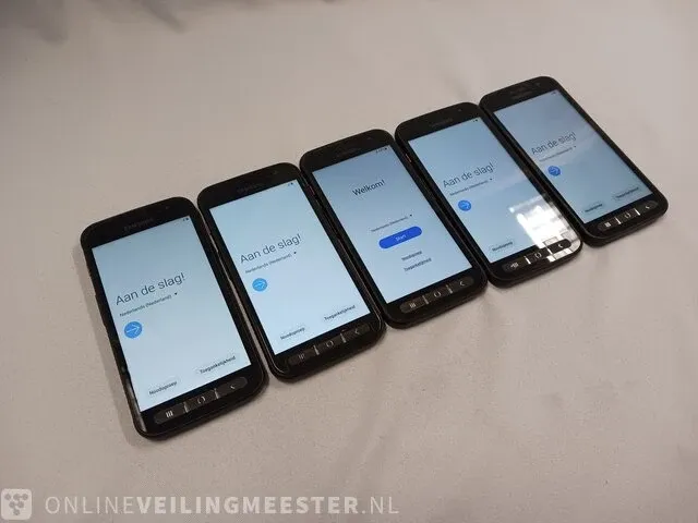 5x telefoon samsung, galaxy xcover 4s, black - afbeelding 1 van  5