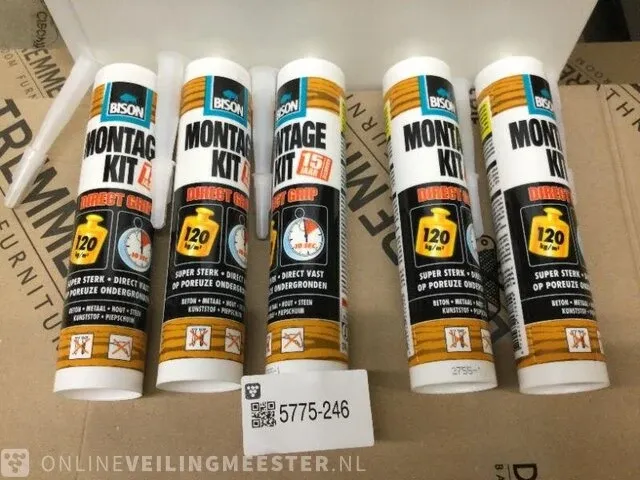 5x tube montage kit bison, montage kit - afbeelding 2 van  2