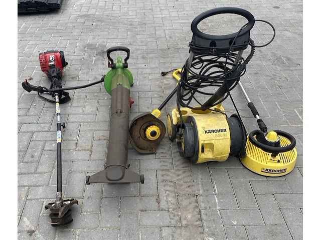 5x tuingereedschap, kärcher, florabest, mtd, stiga. - afbeelding 1 van  2
