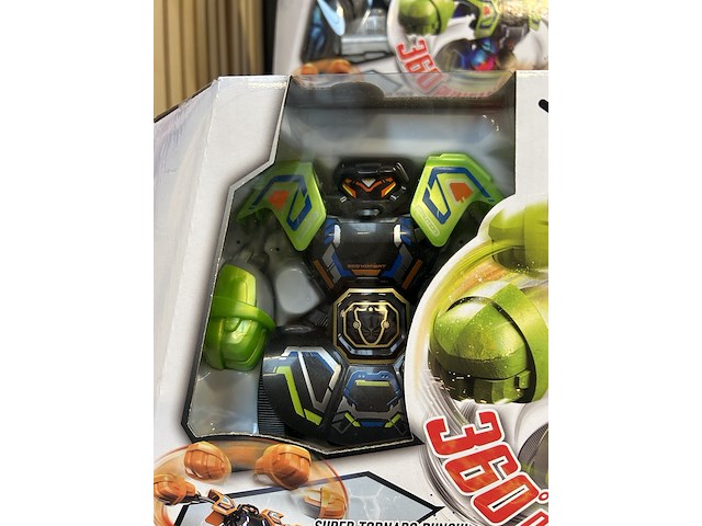 5x twee battle robots bestuurbaar silverlit, robo kombat tornado - afbeelding 4 van  6