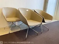 5x vergaderstoel roels, grijs - afbeelding 3 van  9