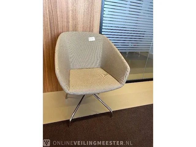 5x vergaderstoel roels, grijs - afbeelding 4 van  9