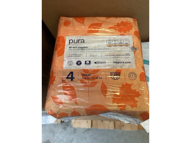 5x verpakking luiers pampers, pura - afbeelding 3 van  5