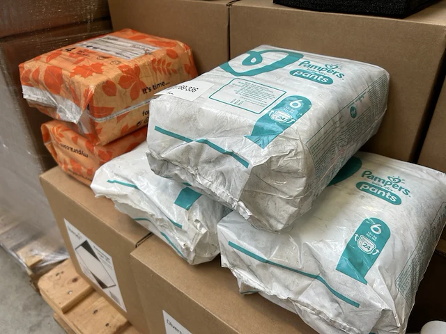 5x verpakking luiers pampers, pura - afbeelding 5 van  5