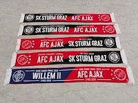 5x voetbalsjaal, afc ajax - afbeelding 1 van  8