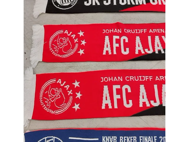 5x voetbalsjaal, afc ajax - afbeelding 4 van  8