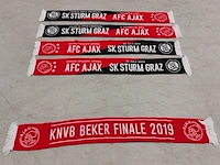 5x voetbalsjaal, afc ajax - afbeelding 8 van  8