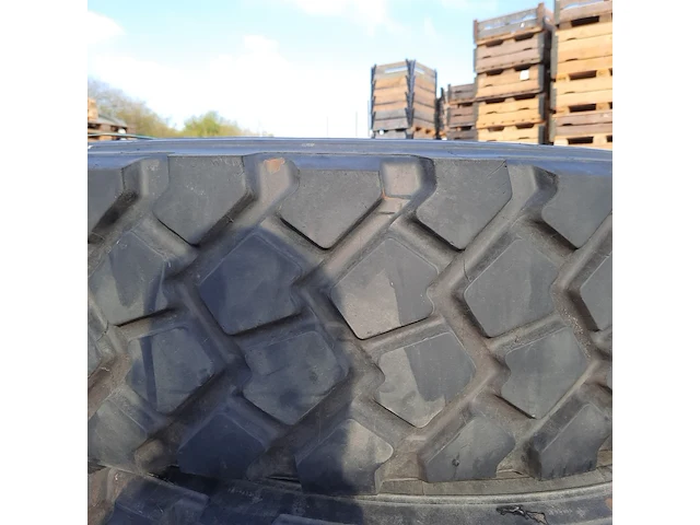 5x vrachtwagenband michelin, xzl - afbeelding 5 van  9