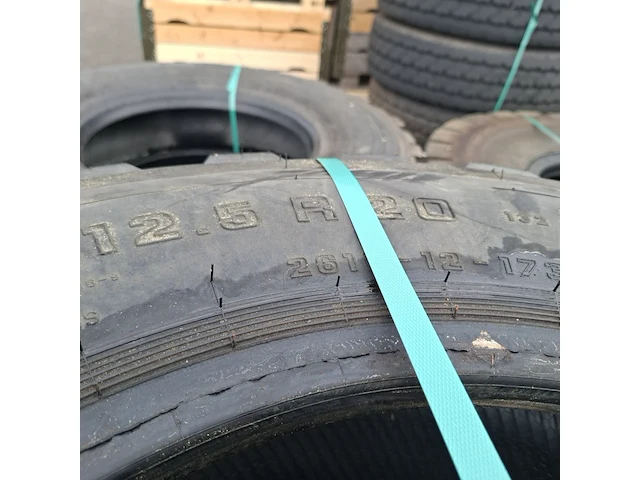 5x vrachtwagenband, oa. michelin, continental - afbeelding 2 van  5