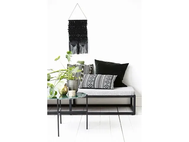 5x wanddecoratie house doctor, artesian en plen, zwart en wit - afbeelding 1 van  5