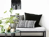 5x wanddecoratie house doctor, artesian en plen, zwart en wit - afbeelding 1 van  5