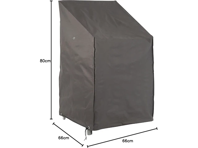 5x waterdichte hoes voor (stapelbare) tuinstoelen ultranatura - afbeelding 1 van  4