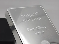 5x zilver muntbaar, 1000 gram stonex bullion, elizabeth ii niue island, 2022 - afbeelding 3 van  19