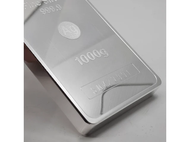 5x zilver muntbaar, 1000 gram stonex bullion, elizabeth ii niue island, 2022 - afbeelding 4 van  19
