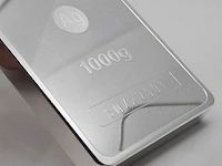 5x zilver muntbaar, 1000 gram stonex bullion, elizabeth ii niue island, 2022 - afbeelding 4 van  19