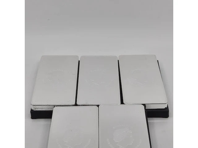 5x zilver muntbaar, 1000 gram stonex bullion, elizabeth ii niue island, 2022 - afbeelding 12 van  19