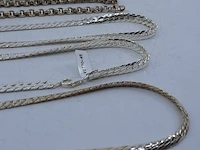 5x zilveren ketting en 1x armband - afbeelding 13 van  14