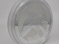 5x zilveren munt elizabeth ii, australian kookaburra - afbeelding 4 van  14