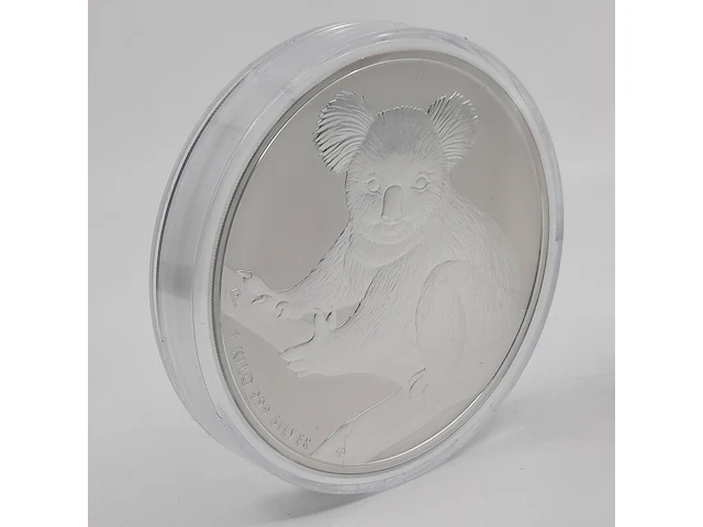 5x zilveren munt elizabeth ii, o.a australian kookaburra / australian koala - afbeelding 3 van  15