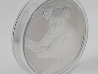 5x zilveren munt elizabeth ii, o.a australian kookaburra / australian koala - afbeelding 3 van  15