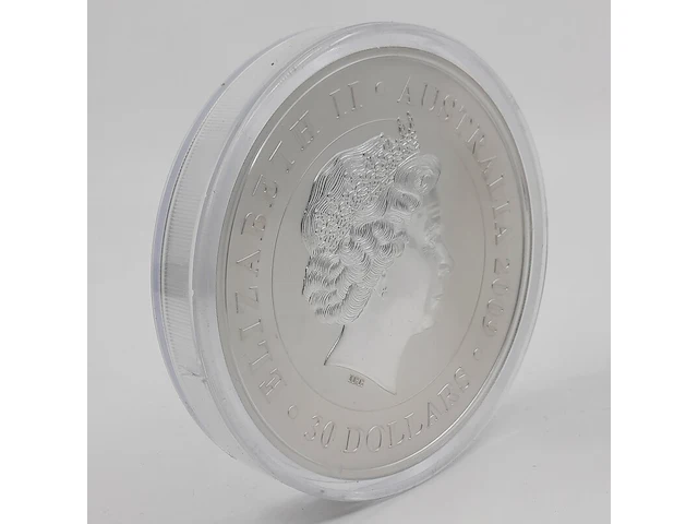 5x zilveren munt elizabeth ii, o.a australian kookaburra / australian koala - afbeelding 4 van  15