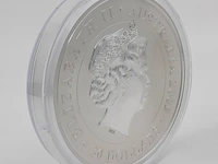 5x zilveren munt elizabeth ii, o.a australian kookaburra / australian koala - afbeelding 4 van  15