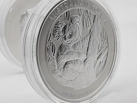 5x zilveren munt elizabeth ii, o.a australian kookaburra / australian koala - afbeelding 5 van  15