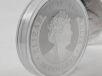 5x zilveren munt elizabeth ii, o.a australian kookaburra / australian koala - afbeelding 15 van  15
