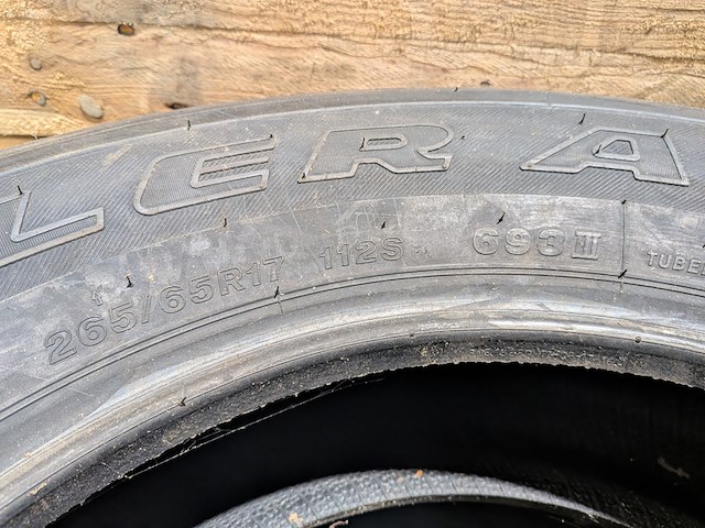 5x zomerband, bridgestone, dueler a/t 693 iii - afbeelding 5 van  7
