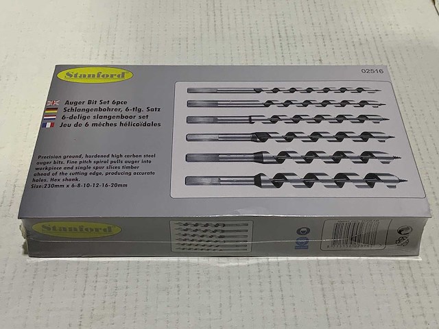 6-delige - 6 -delig - bits, drills and chisels - afbeelding 4 van  5