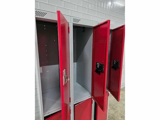 6-delige lockerkast met muntinworp - afbeelding 6 van  6