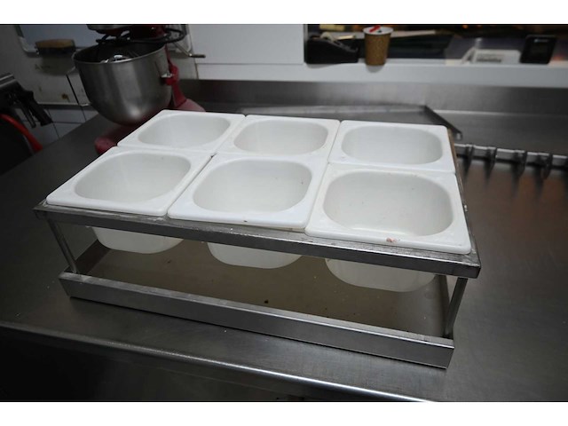 6-delige rvs-kunststof patisserie set - afbeelding 2 van  3