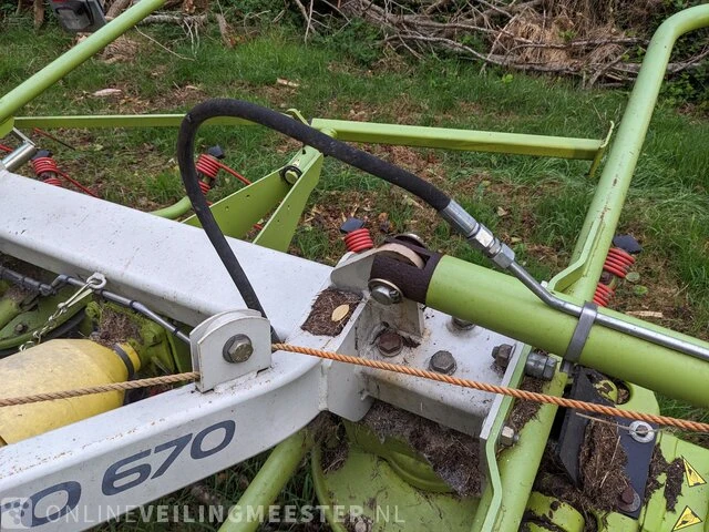 6 element schudder claas, volto 670 , bouwjaar 2011 - afbeelding 2 van  23