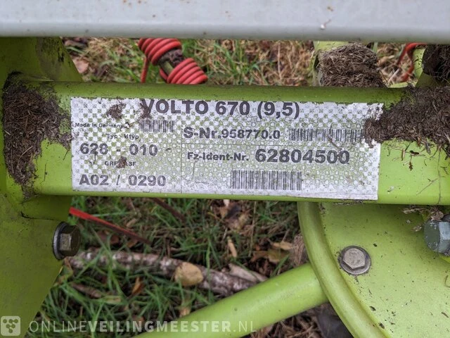 6 element schudder claas, volto 670 , bouwjaar 2011 - afbeelding 13 van  23